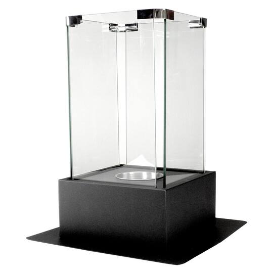 15" Bio Ethanol Ventless Portable Tabletop Fireplace with Flame Guard